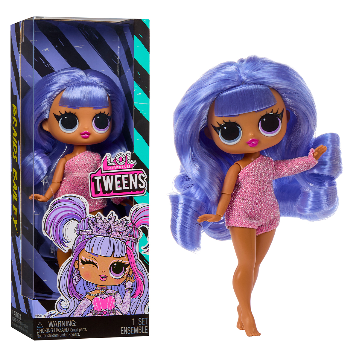 Лялька L.O.L. Surprise! серії Tweens Бейлі 15 см