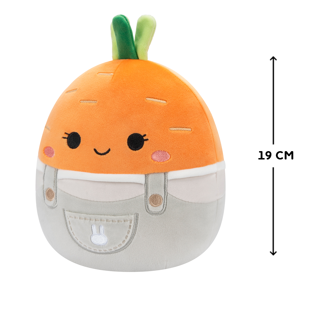 М'яка іграшка Squishmallows – Морквинка Кароліна (Carina) – 19 см — превʼю 2