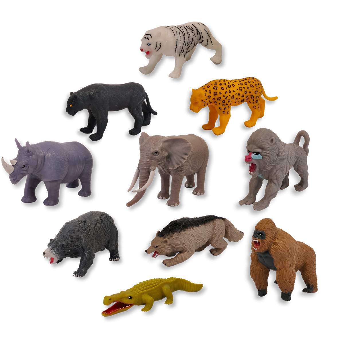 Стретч-іграшка тварина Legend of animals Максі Хижаки джунглів — превʼю 2