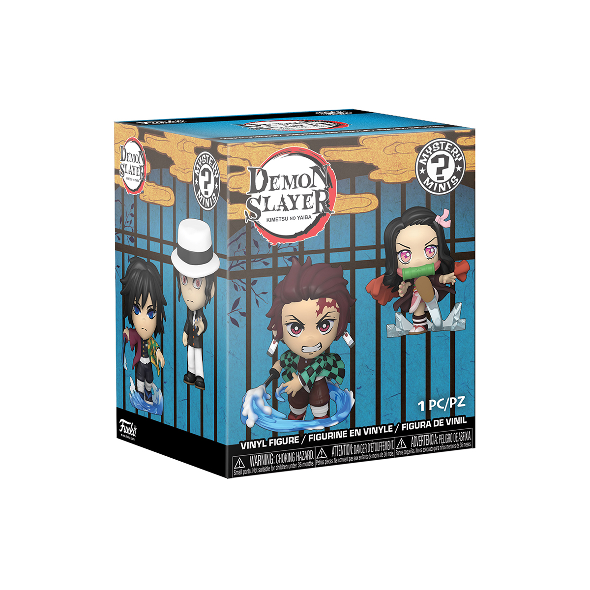 Колекційна ігрова фігурка Funko Mystery Minis - Вбивця демонів Demon Slayer
