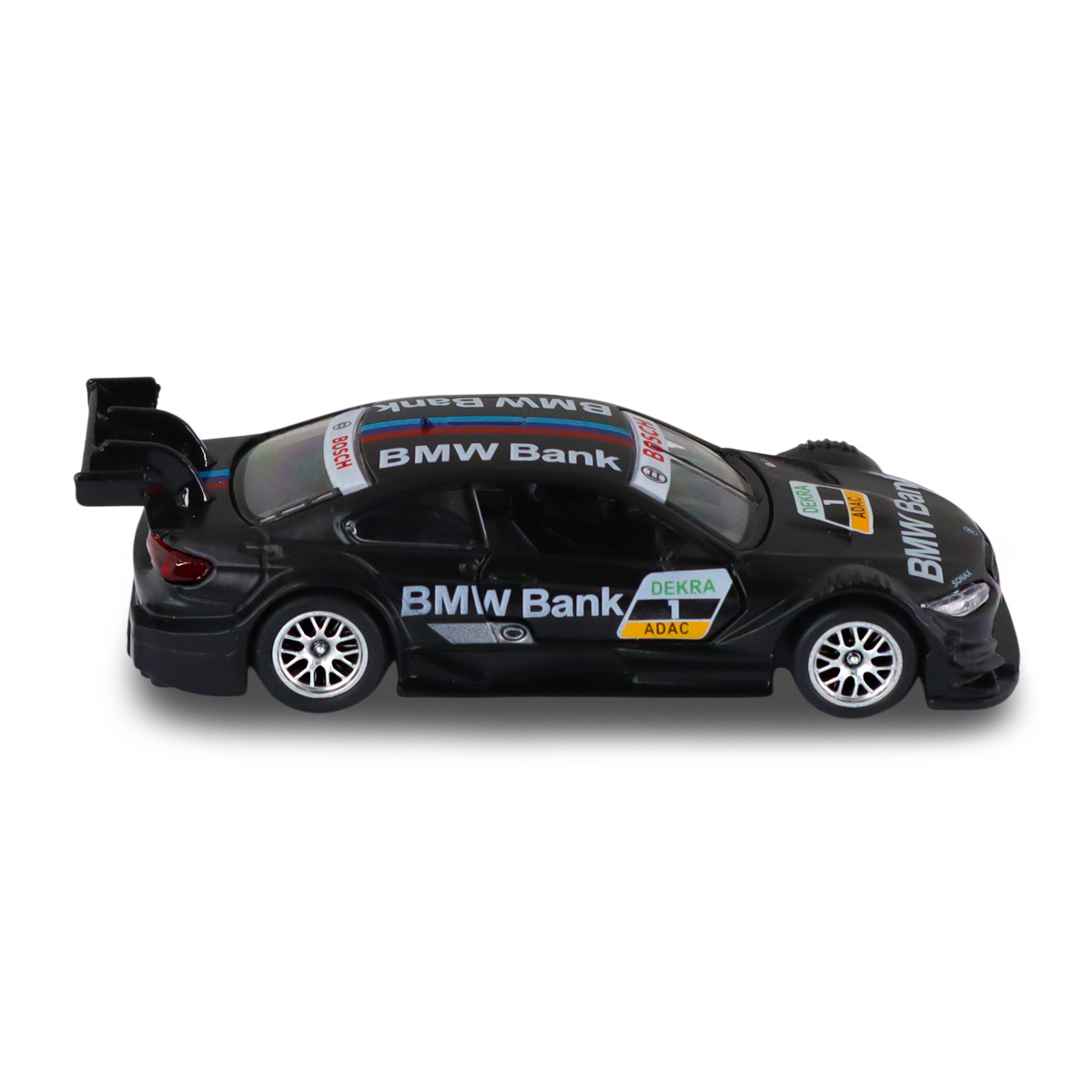 Автомодель BMW M3 DTM Techno Drive 1:42 Чорна металева — превʼю 12