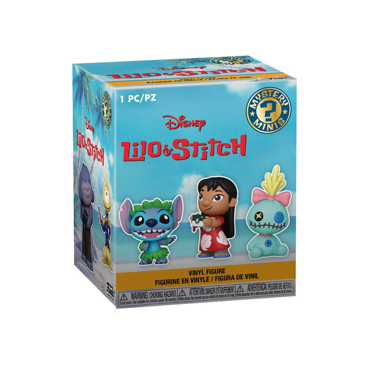 Колекційна ігрова фігурка Funko Mystery Minis Lilo and Stitch - Ліло та Стіч