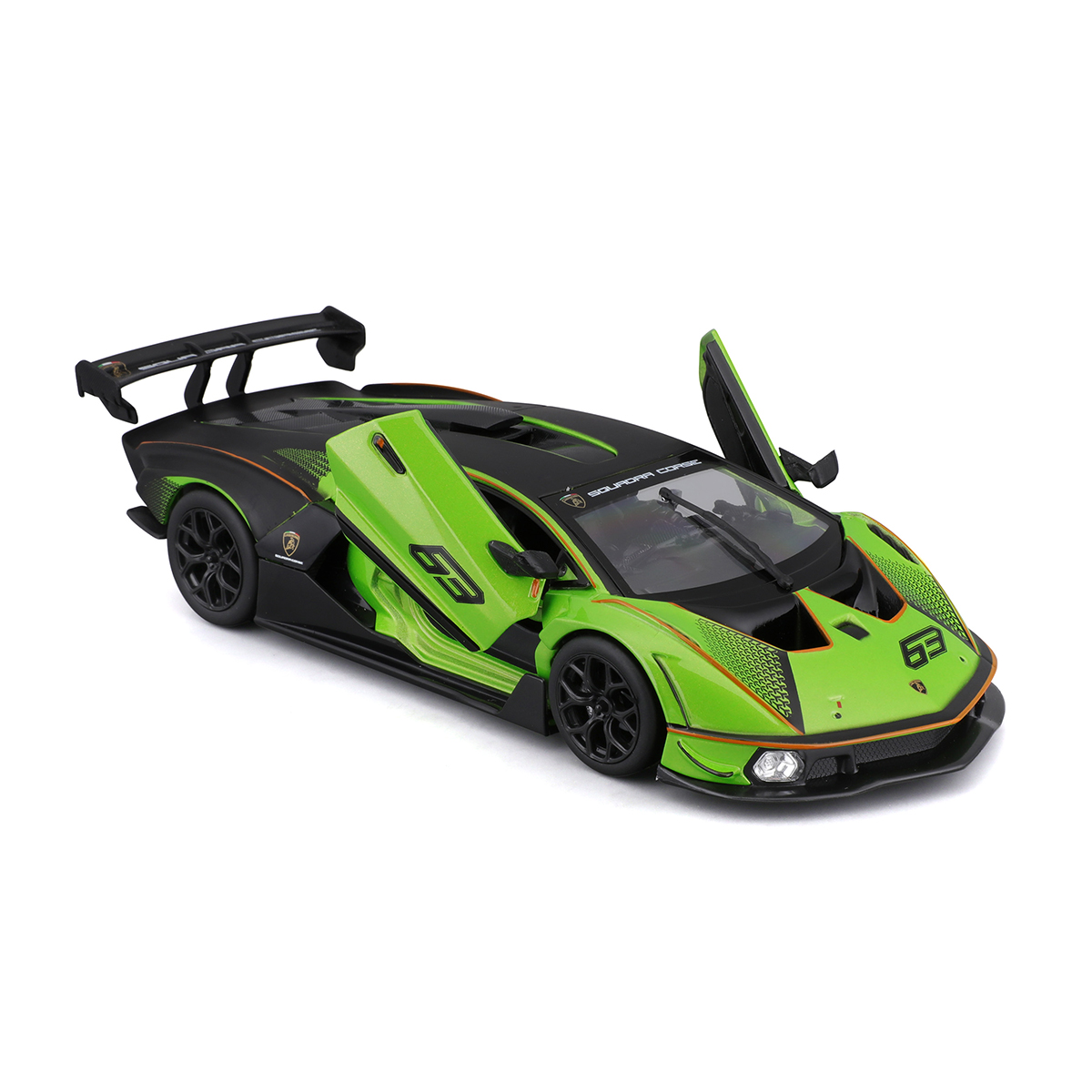 Колекційна автомодель Lamborghini Essenza SCV12 Bburago 1:24 Зелена — превʼю 8