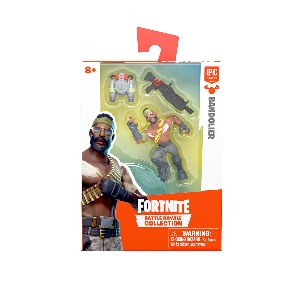 Ігрова фігурка Fortnite Бандольєр 5 см з аксесуарами — превʼю 1