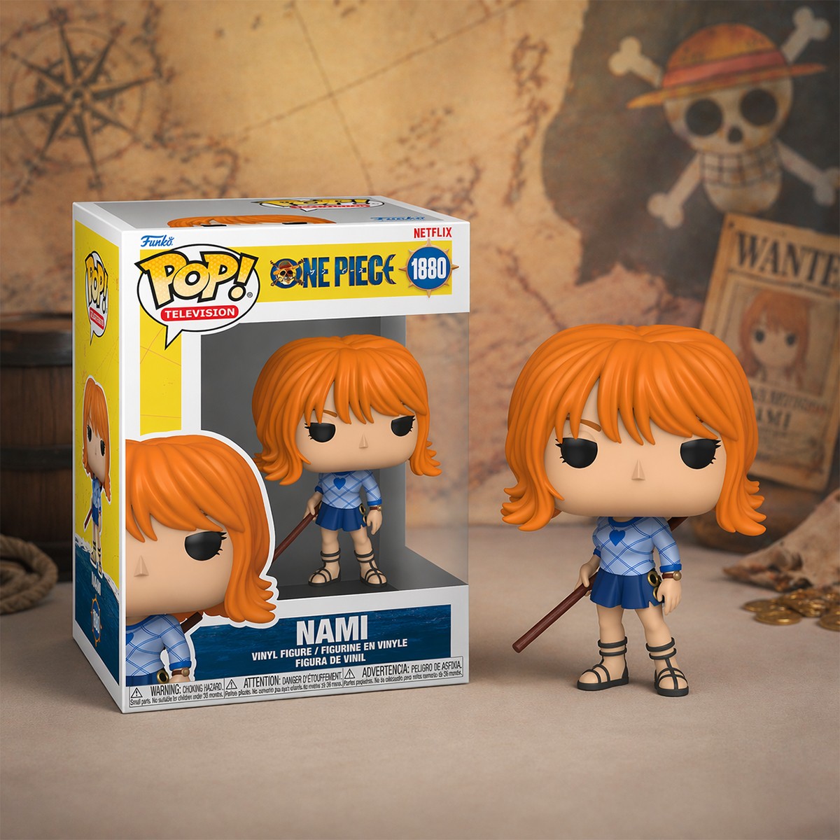 Ігрова фігурка колекційна Funko POP серії Ван Піс - Намі One Piece Nami — превʼю 3