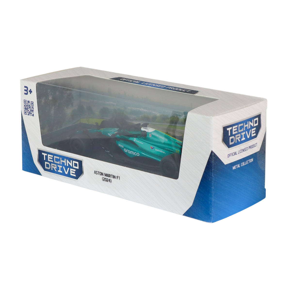 Автомодель Aston Martin F1 2024 Techno Drive 1:43 Бірюзова — превʼю 4