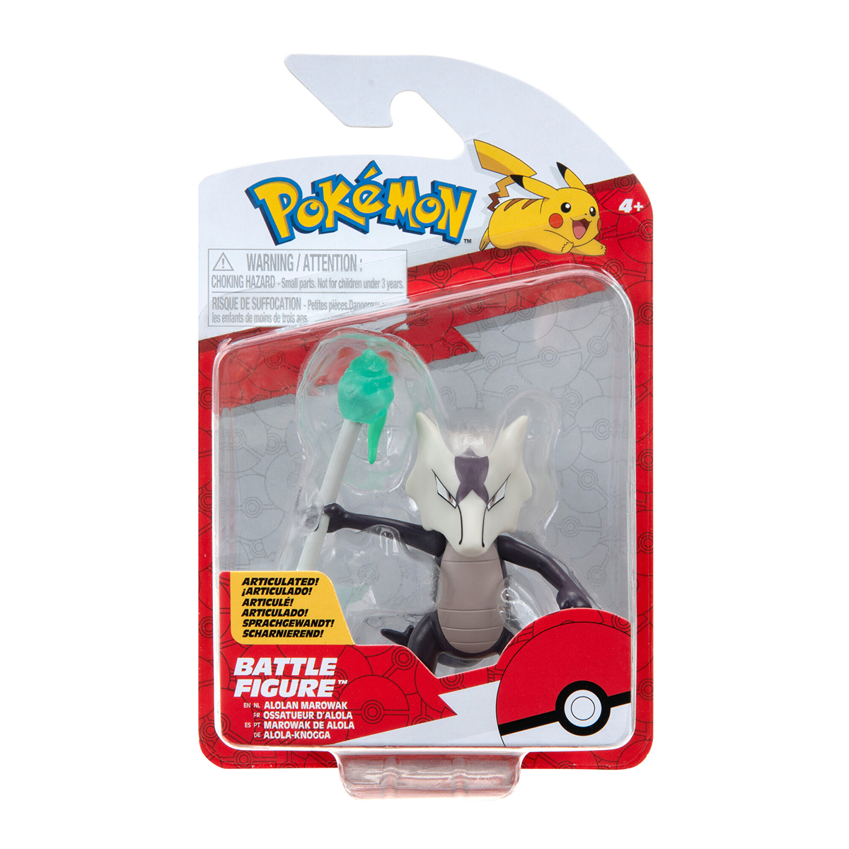 Ігрова фігурка Pokemon W16 Алола Маровак 7,6 см