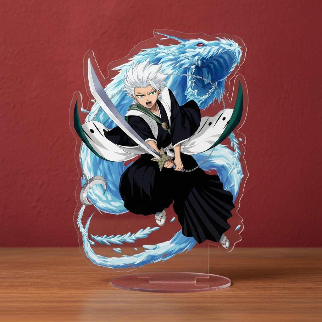 Акрилова фігурка Хіцуґая Тосіро Hitsugaya Toshiro Бліч Bleach 150 x 50 мм — превʼю 2
