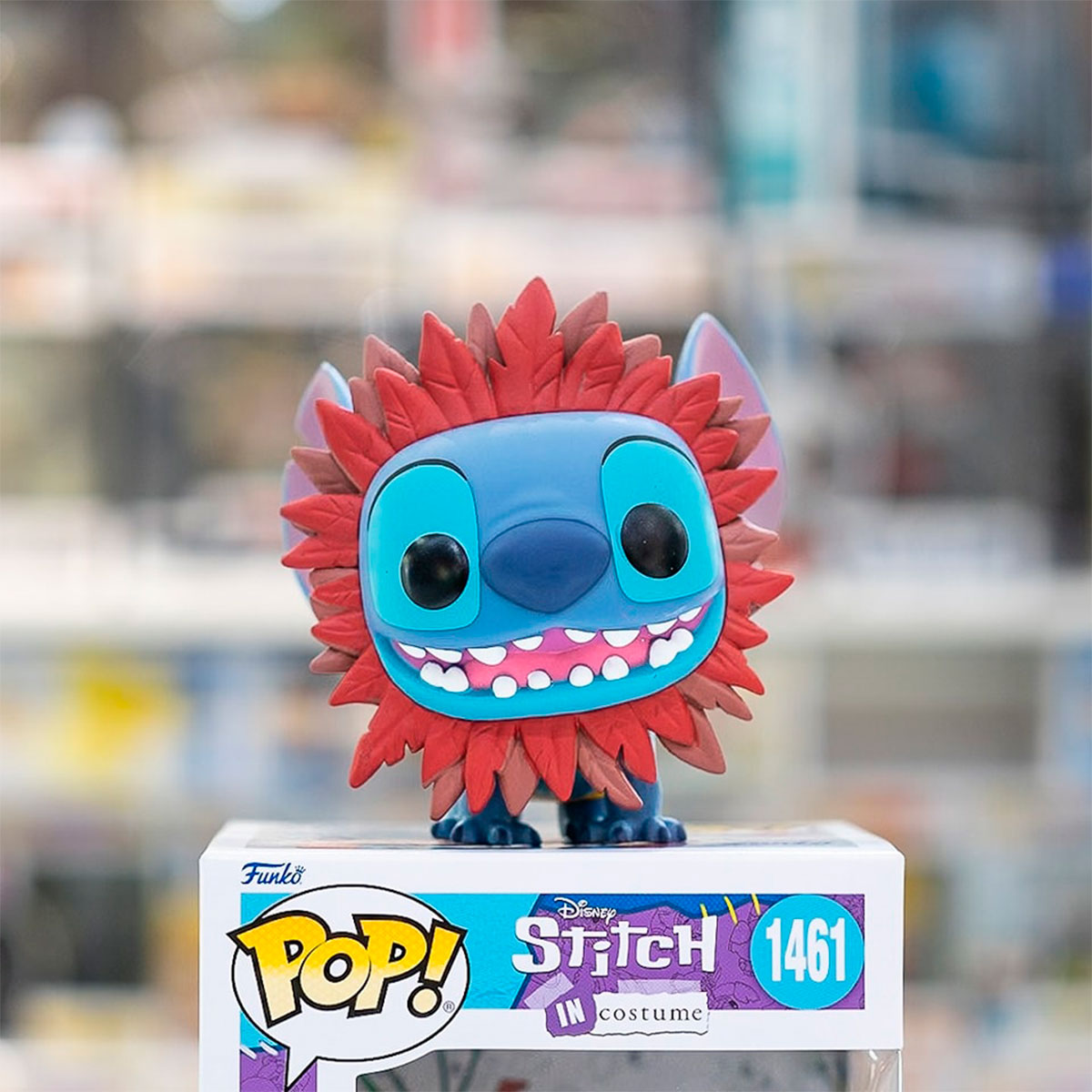 Колекційна фігурка Disney Stitch as Simba - Funko Pop Стіч у костюмі Сімби — превʼю 3