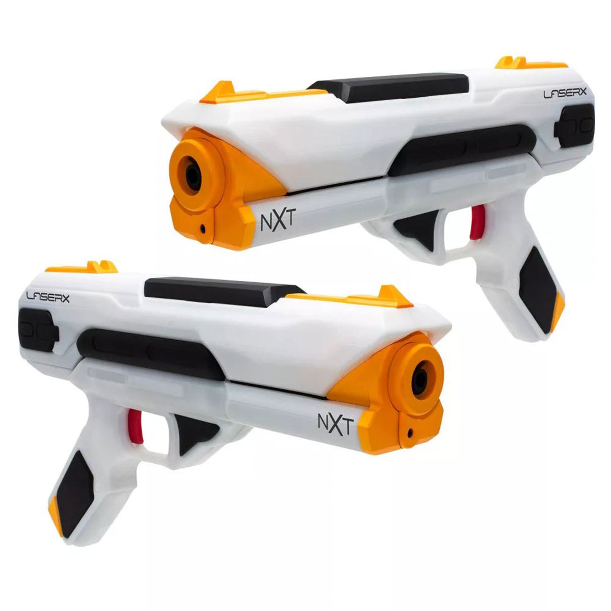 Ігровий набір для лазерних боїв Laser X NXT для двох гравців 30 см Black — превʼю 2