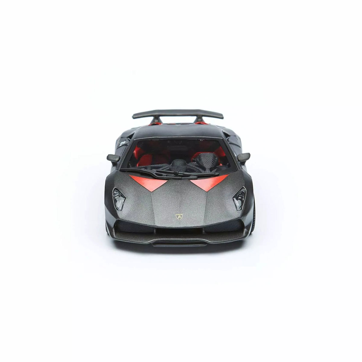 Автомодель Bburago Lamborghini Sesto Elemento 1:24 сірий металік — превʼю 9