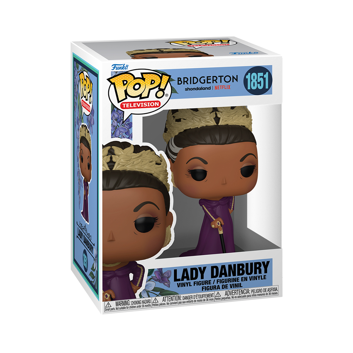 Колекційна ігрова фігурка Funko POP - Bridgerton Lady Danbury - Бріджертони — превʼю 1
