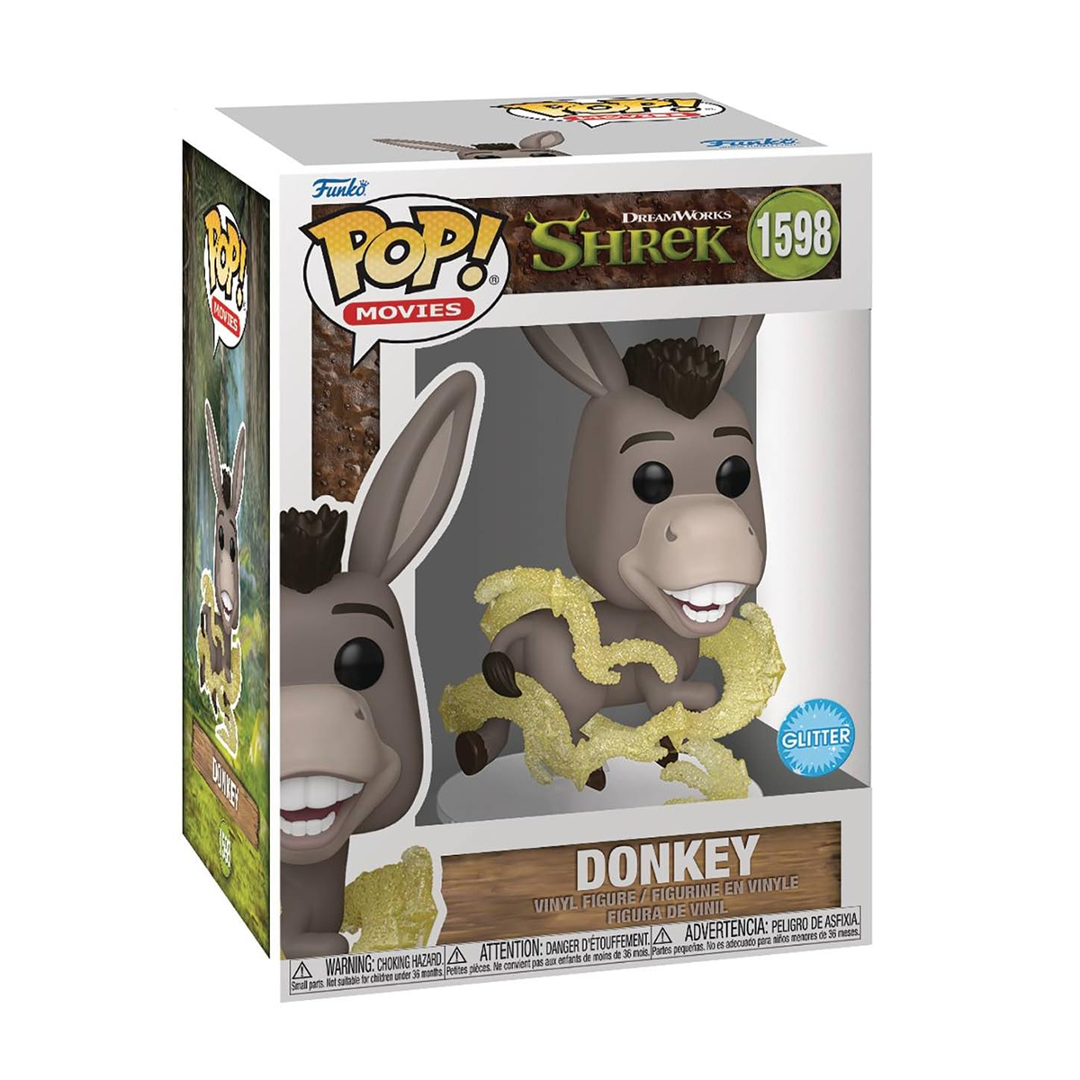 Колекційна ігрова фігурка Funko POP Шрек Віслюк Shrek Donkey мультяшний персонаж — превʼю 1