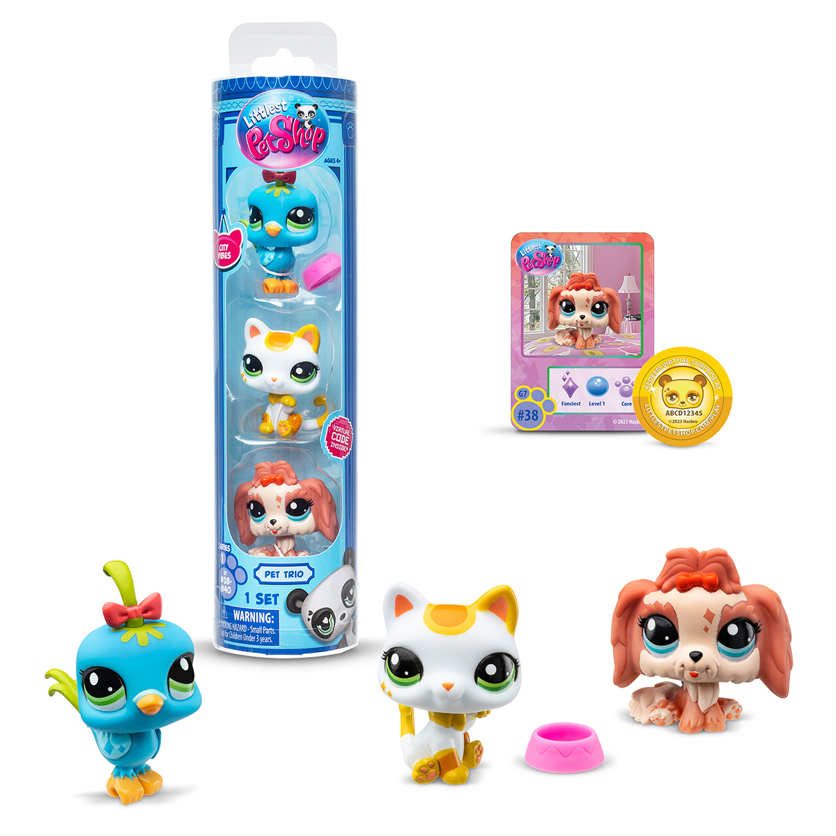Ігровий набір Настрій міста Hasbro Littlest Pet Shop з трьома фігурками — превʼю 3