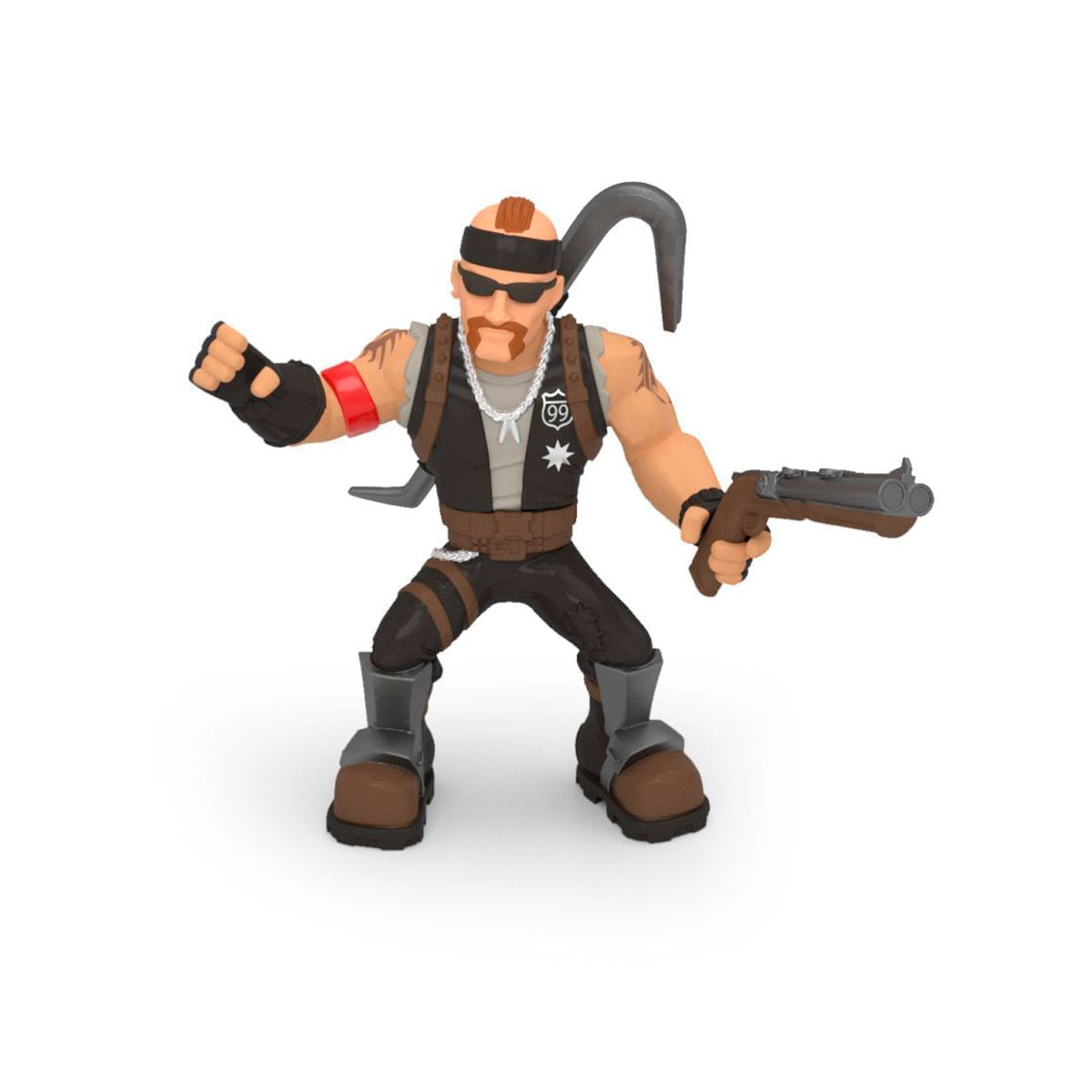 Ігрова фігурка Fortnite Безтурботний байкер 5 см — превʼю 2
