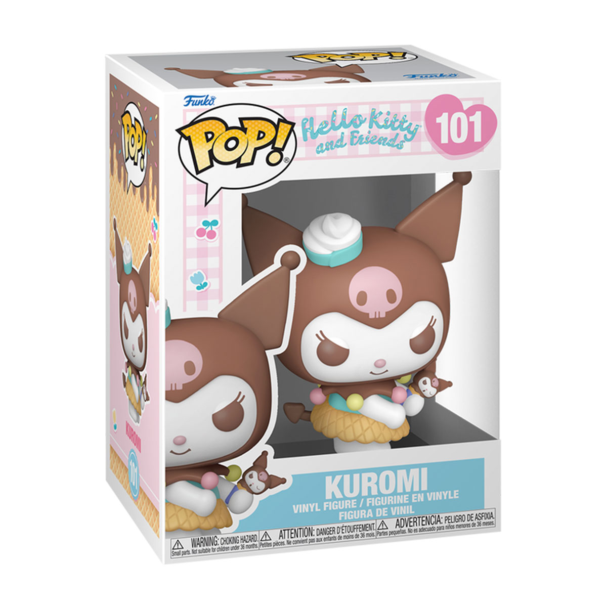 Ігрова колекційна фігурка Hello Kitty - Kuromi Funko POP - Аніме персонаж — превʼю 1
