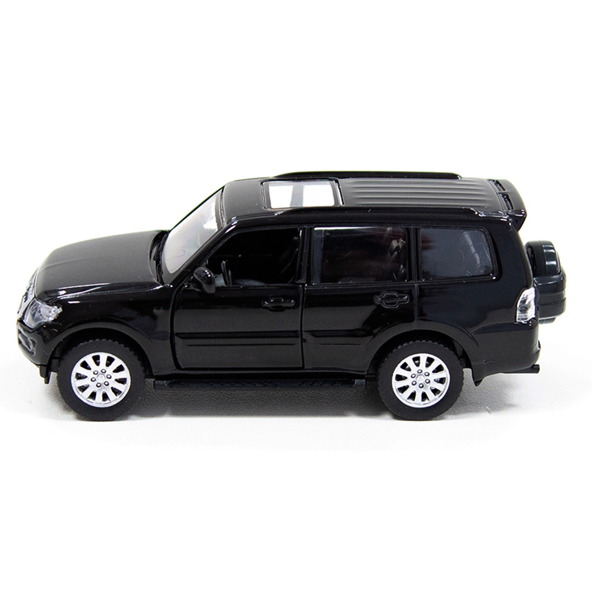 Автомодель Techno Drive Mitsubishi Pajero 4WD Turbo металева Чорна — превʼю 5