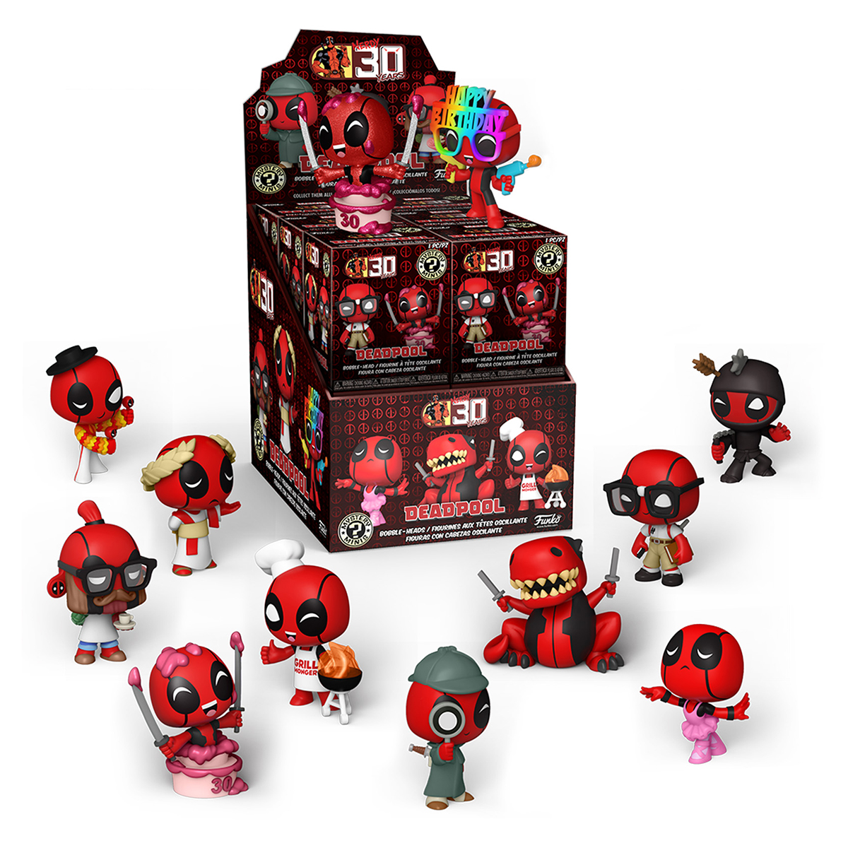 Колекційна ігрова фігурка Mystery Minis - Deadpool Funko стилізований герой — превʼю 3