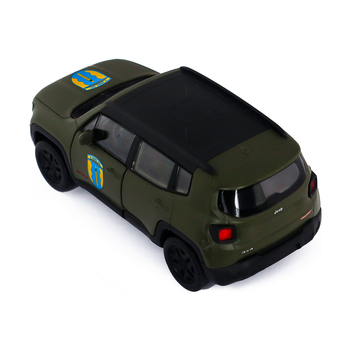 Колекційна автомодель Jeep Renegade Trailhawk Айдар TechnoDrive 1:40 металева — превʼю 10