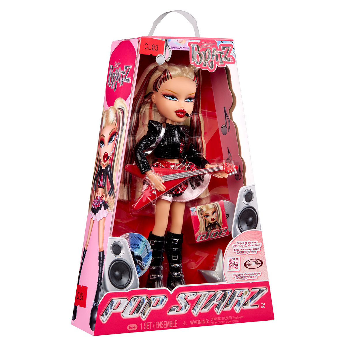 Лялька Bratz Pop Starz Хлоя з гітарою та аксесуарами 15 точок артикуляції — превʼю 5