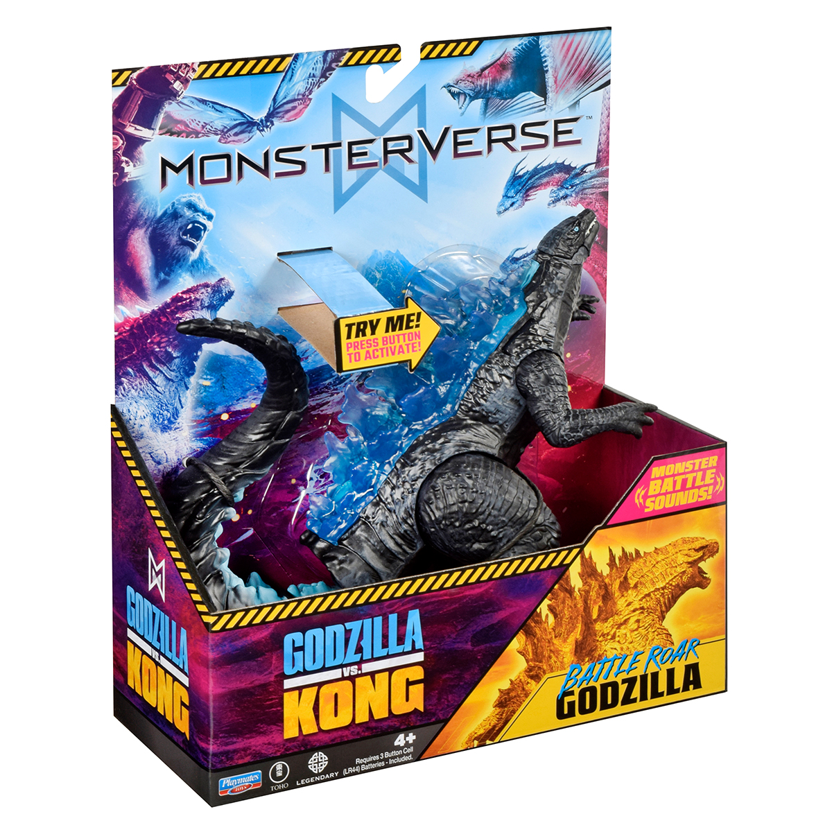 Фігурка Godzilla vs. Kong Ґодзілла 18 см зі звуковими ефектами — превʼю 7