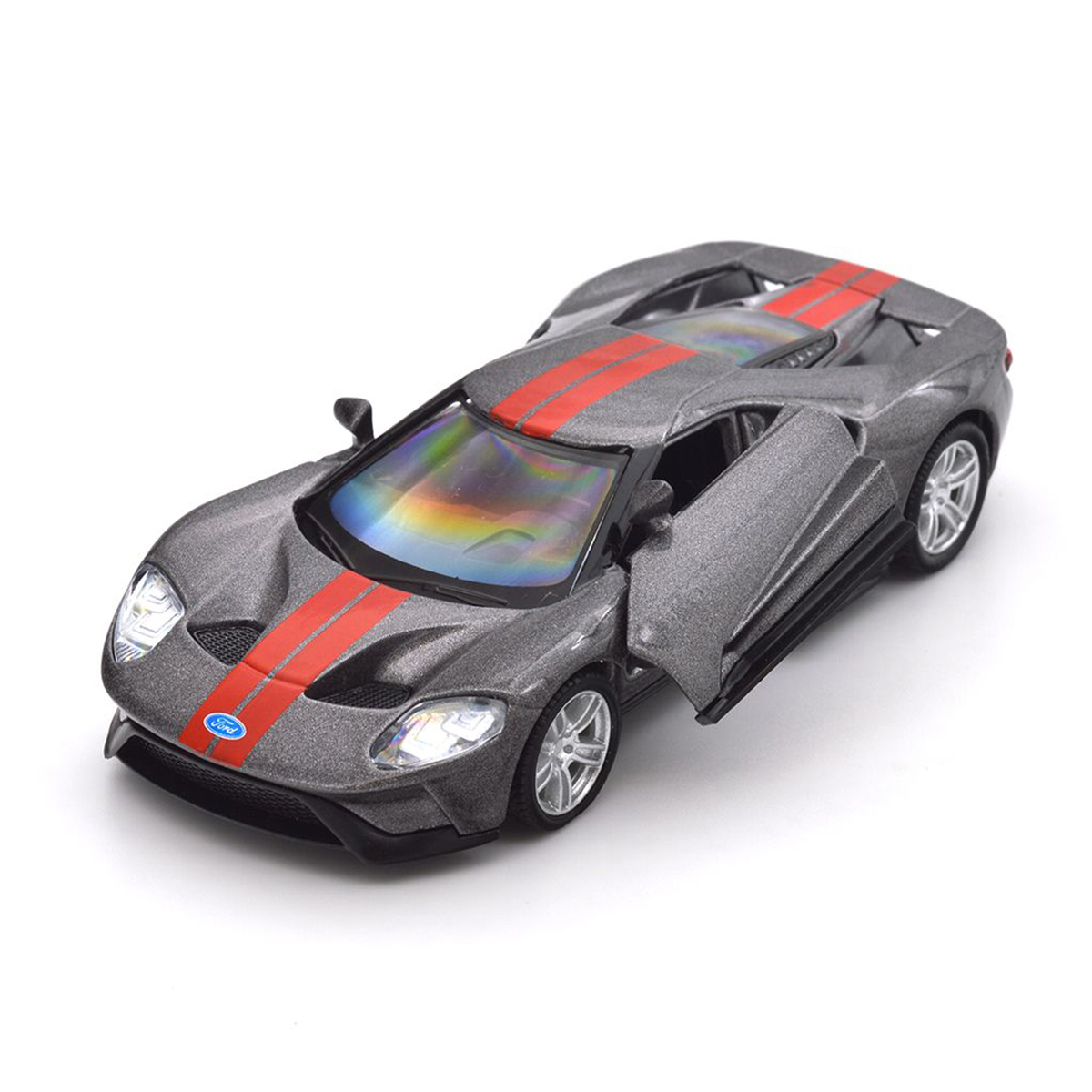 Автомодель Ford GT 2019 Techno Drive 1:32 металева Сіра — превʼю 9