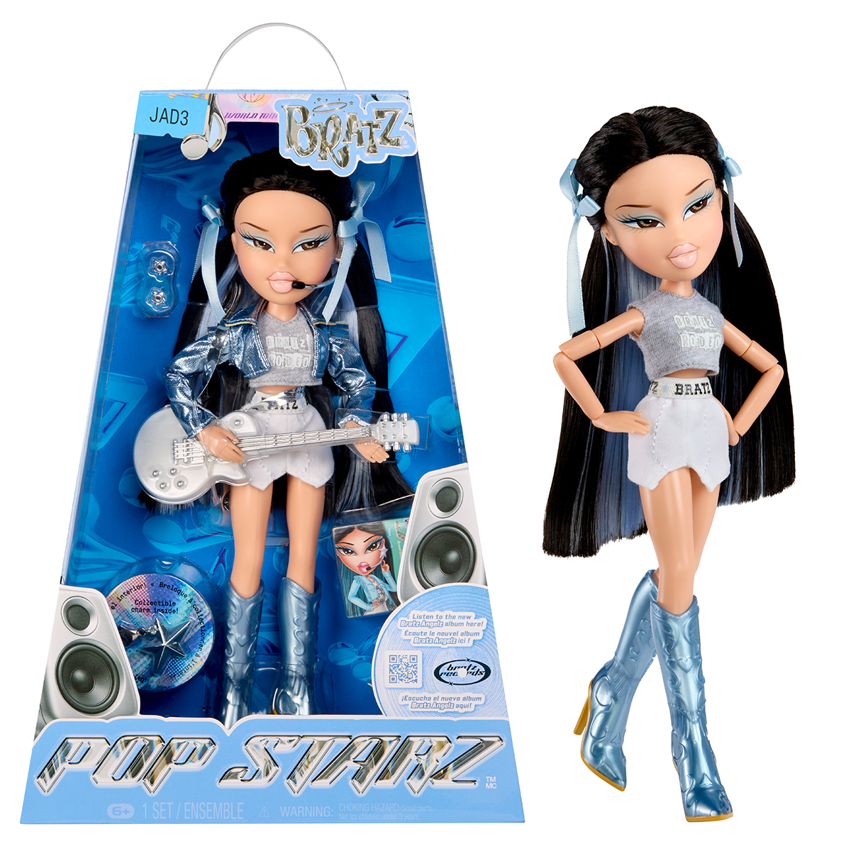 Лялька Bratz Pop Starz Джейд з аксесуарами 15 точок артикуляції