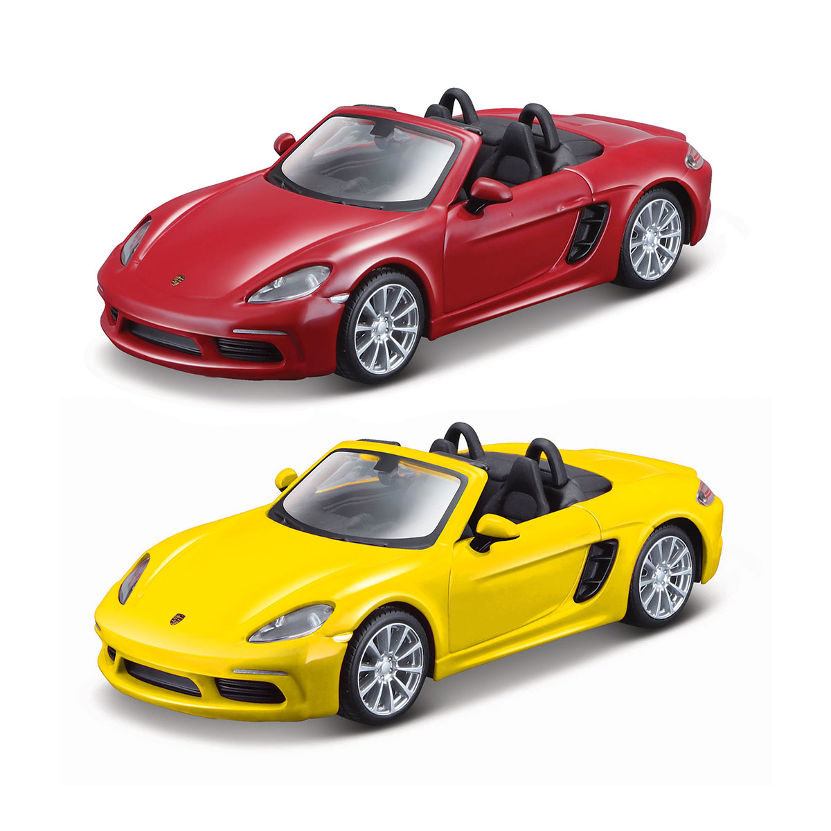 Автомодель Bburago Porsche 718 Boxster 1:32 металева