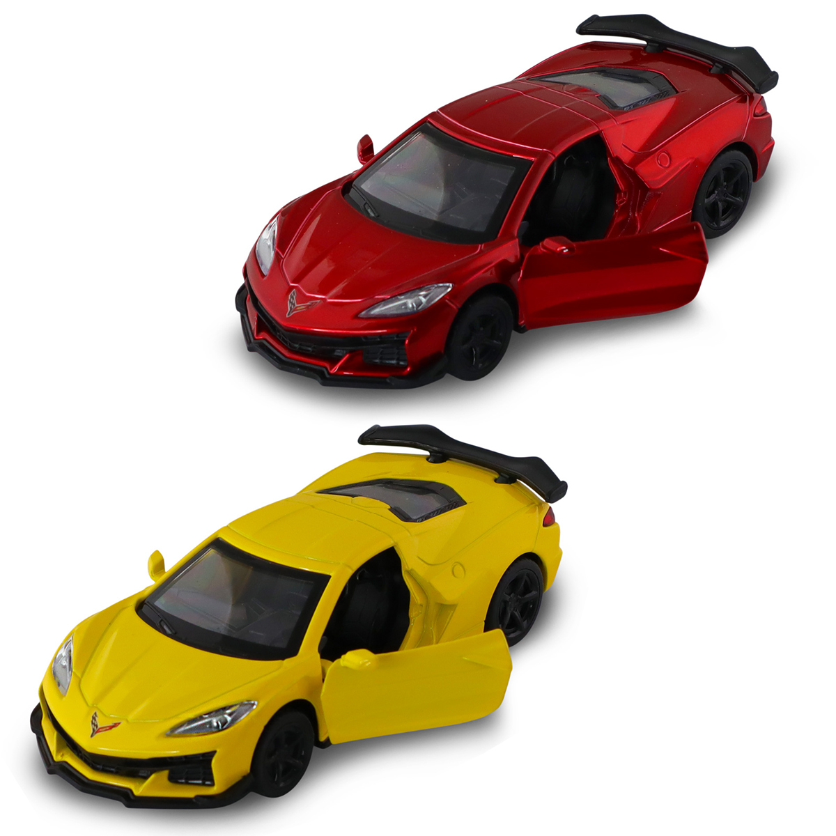 Автомодель Chevrolet Corvette C8 Z06 2024 Techno Drive 1:40 металева — превʼю 15