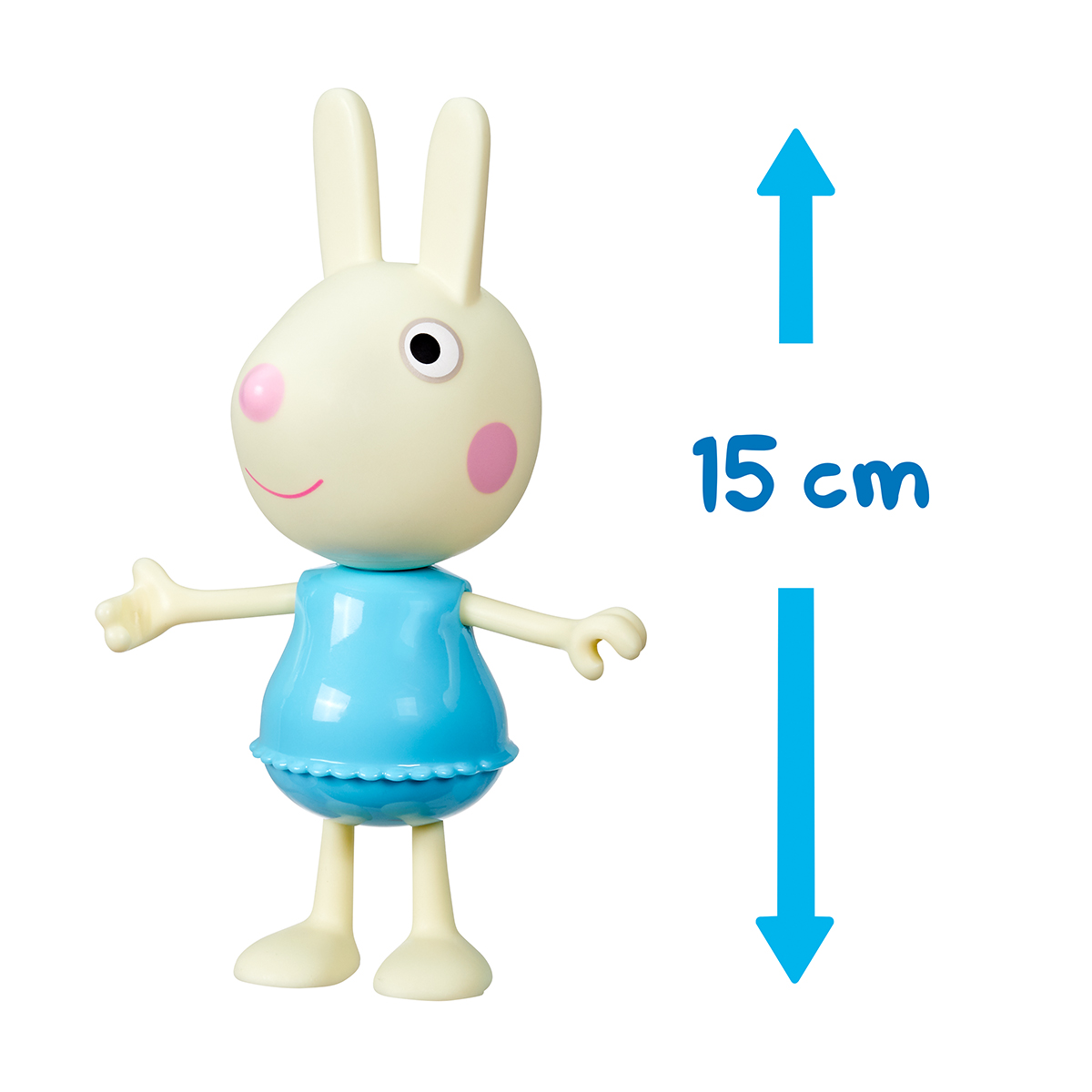 Ігровий набір Peppa Figurines Одягни Ребекку дитячий 15 cm з аксесуарами — превʼю 4