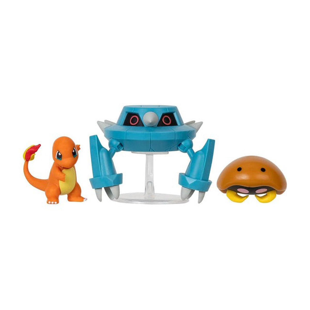 Набір ігрових фігурок Pokemon W17 Кабуто Чармандер Метанг 3 шт — превʼю 2