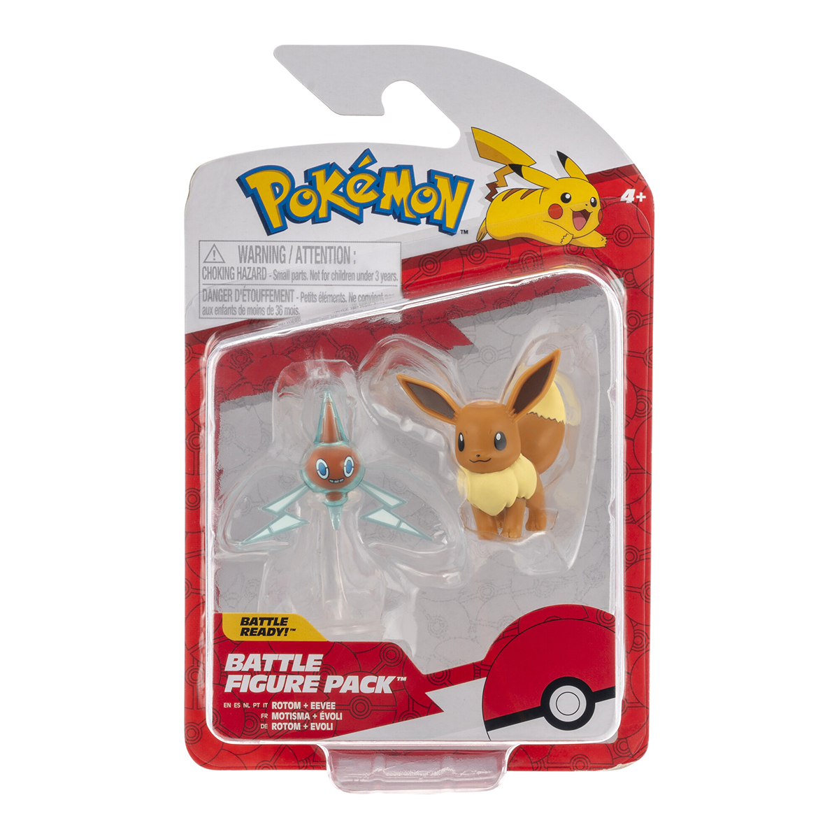 Набір фігурок Pokemon Іві та Ротом 5 см