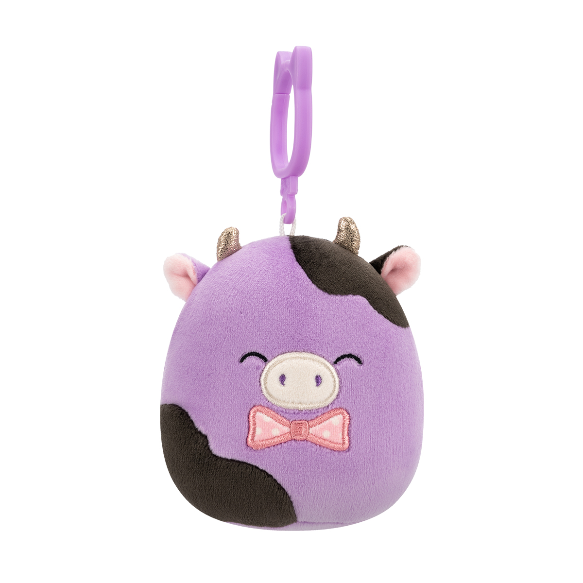 М'яка іграшка на кліпсі Squishmallows – Корівка Олексі (Cow Alexie) — превʼю 1