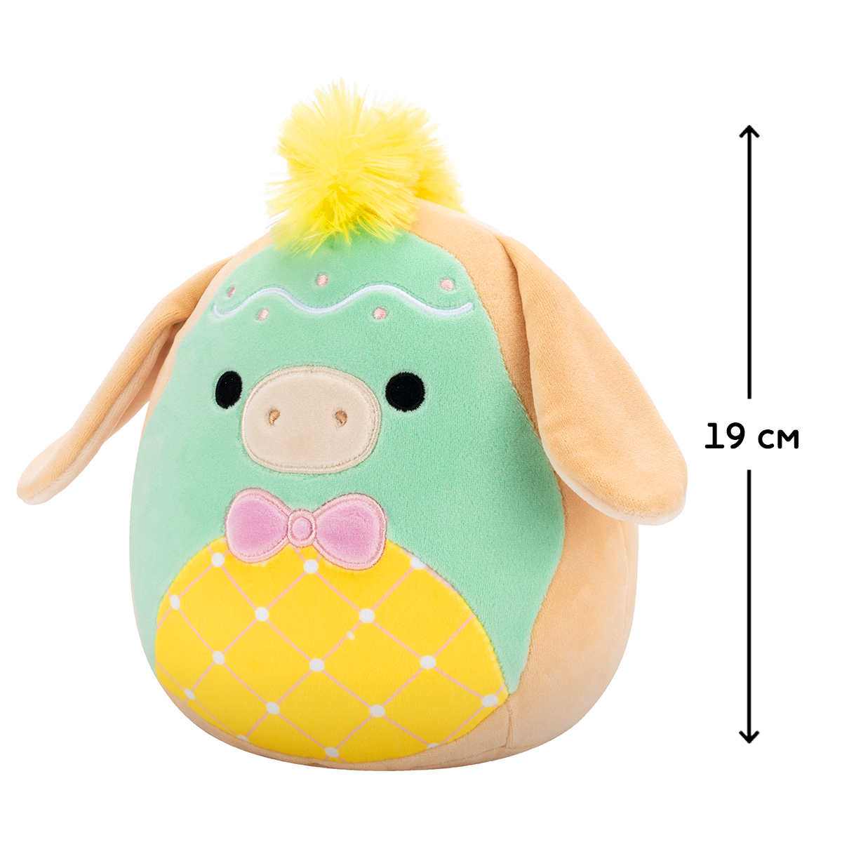 М'яка іграшка Squishmallows – Пастельний віслючок (Pastel Donkey) – 19 см — превʼю 2