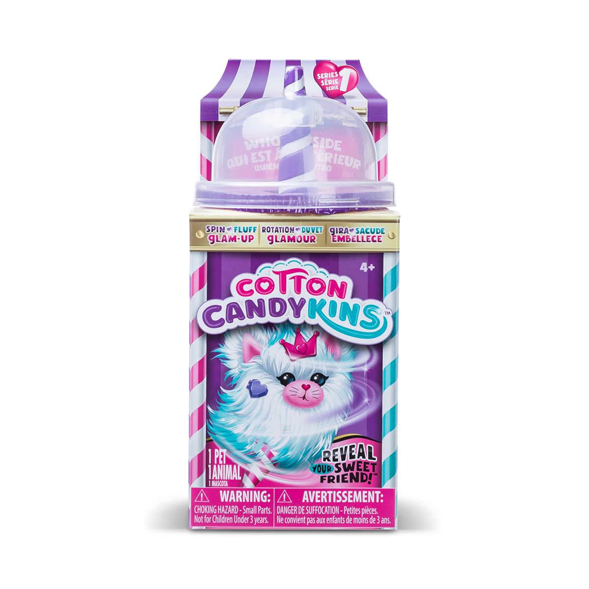 М'яка іграшка Cotton Candykins — Пухнастий улюбленець (Fluffy Pet) — 15 см