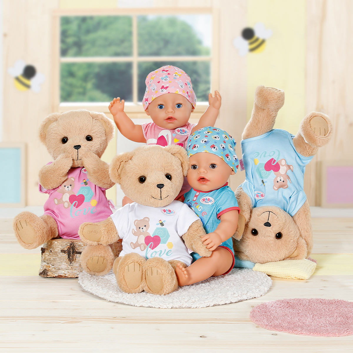 М'яка іграшка Baby Born – Ведмедик Тедді (Teddy Bear) – Плюшевий — превʼю 10