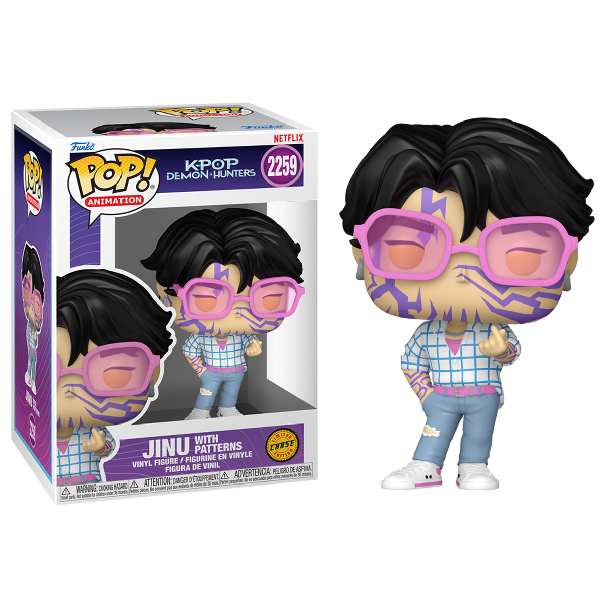 Колекційна ігрова фігурка Demon Slayer K-Pop Jinu Funko - Аніме Різноколірна — превʼю 4