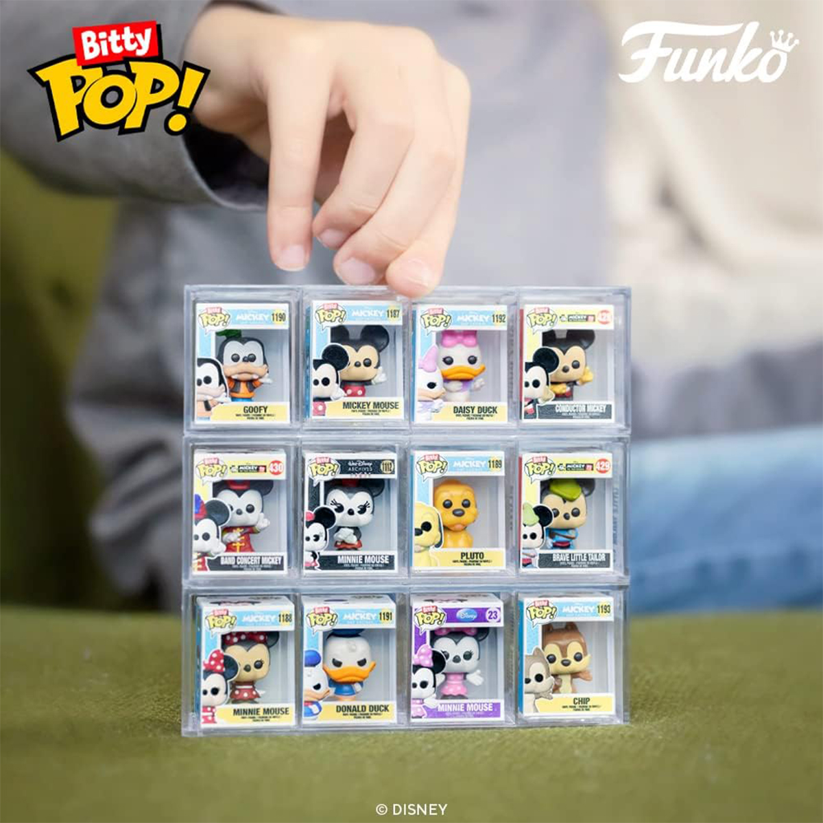Набір фігурок Funko Bitty Pop — Disney Series 1 — 2,5 см в асортименті — превʼю 5
