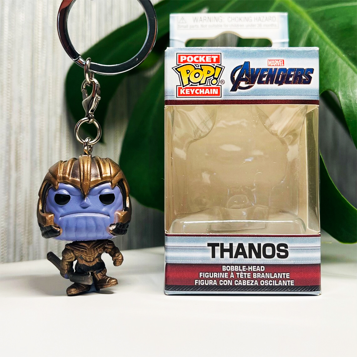 Ігрова фігурка на кліпсі Funko POP Endgame Thanos-Танос колекційна Багатоколірний — превʼю 3