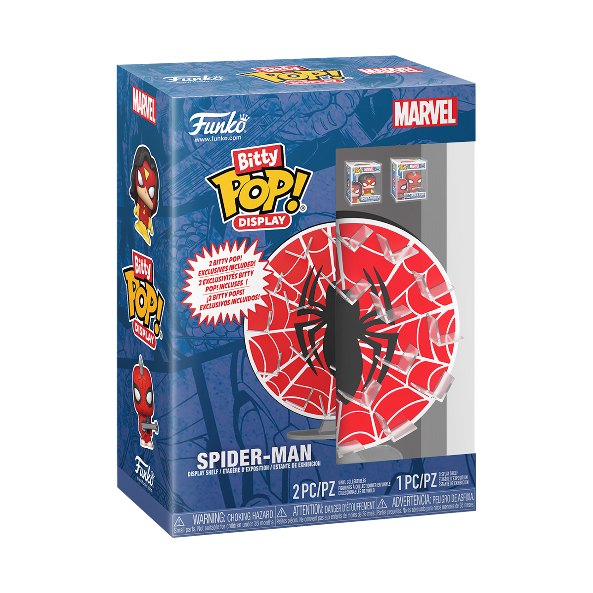 Фігурка Funko Bitty Pop — Marvel Людина-павук (Spider-Man) — 2,3 см — превʼю 1