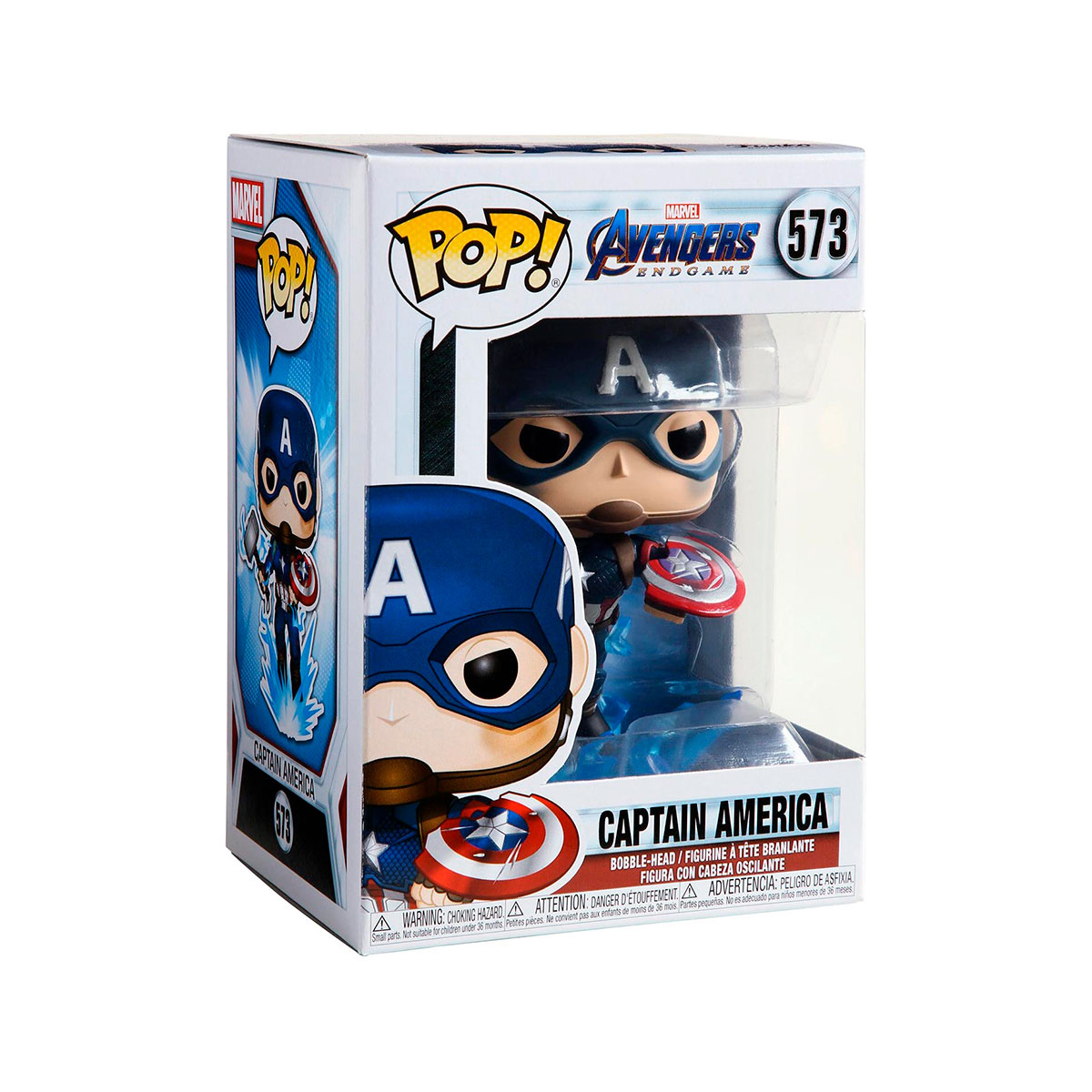 Колекційна фігурка Marvel Avengers Endgame - Captain America Funko POP — превʼю 6