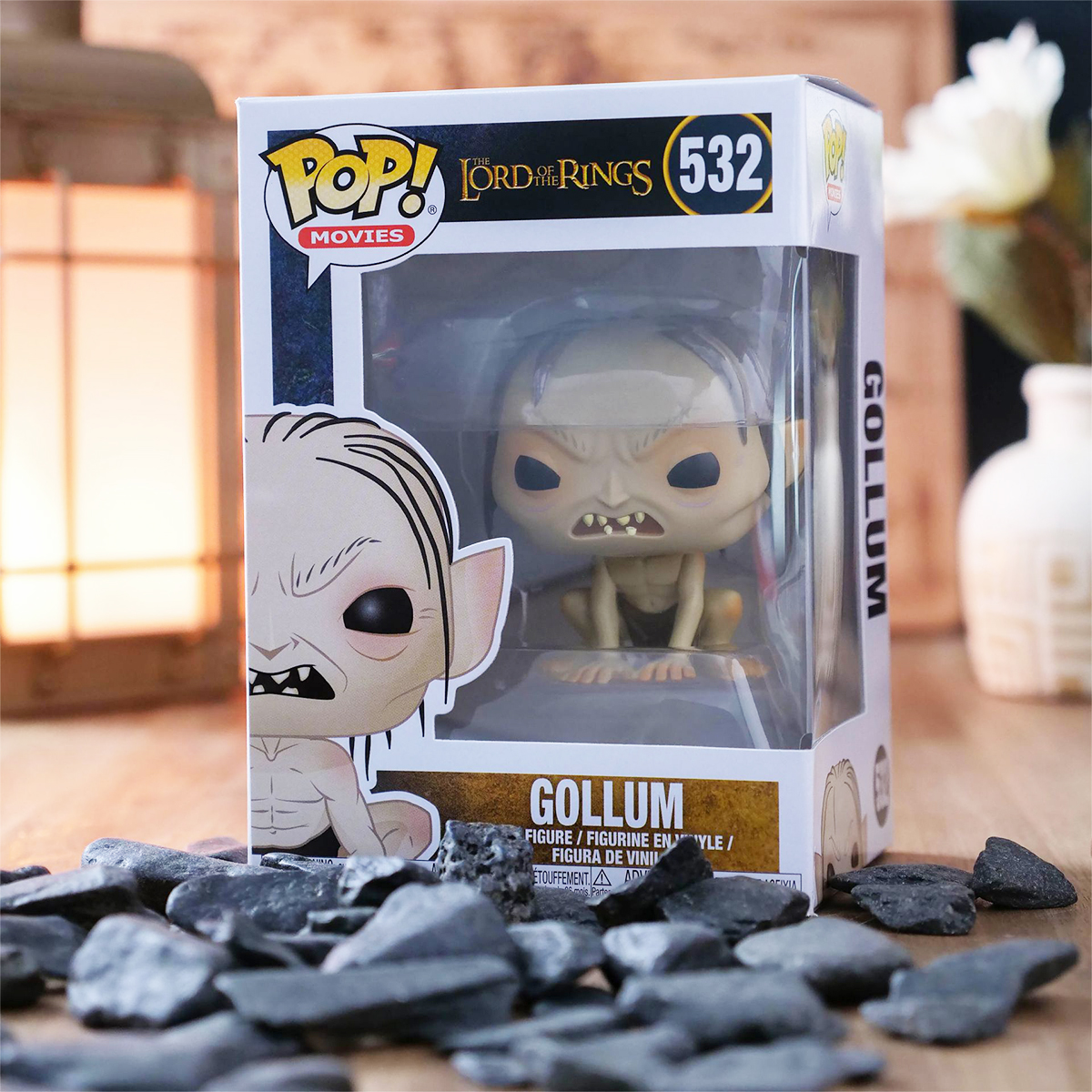 Колекційна фігурка Funko POP Володар кілець - Gollum для фанатів фентезі — превʼю 5