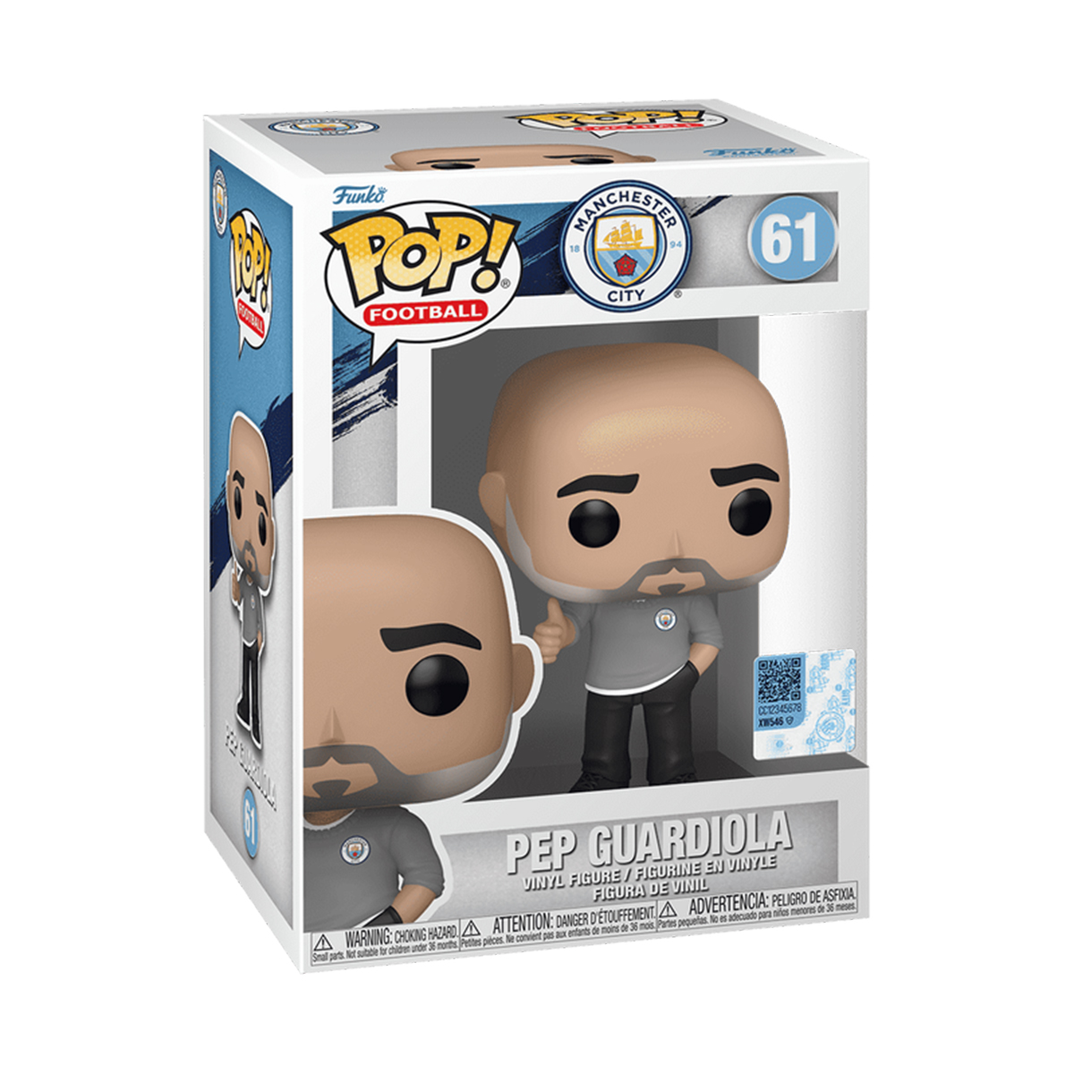 Ігрова фігурка Колекційні Funko Pop Football - Pep Guardiola Пеп Гвардіола