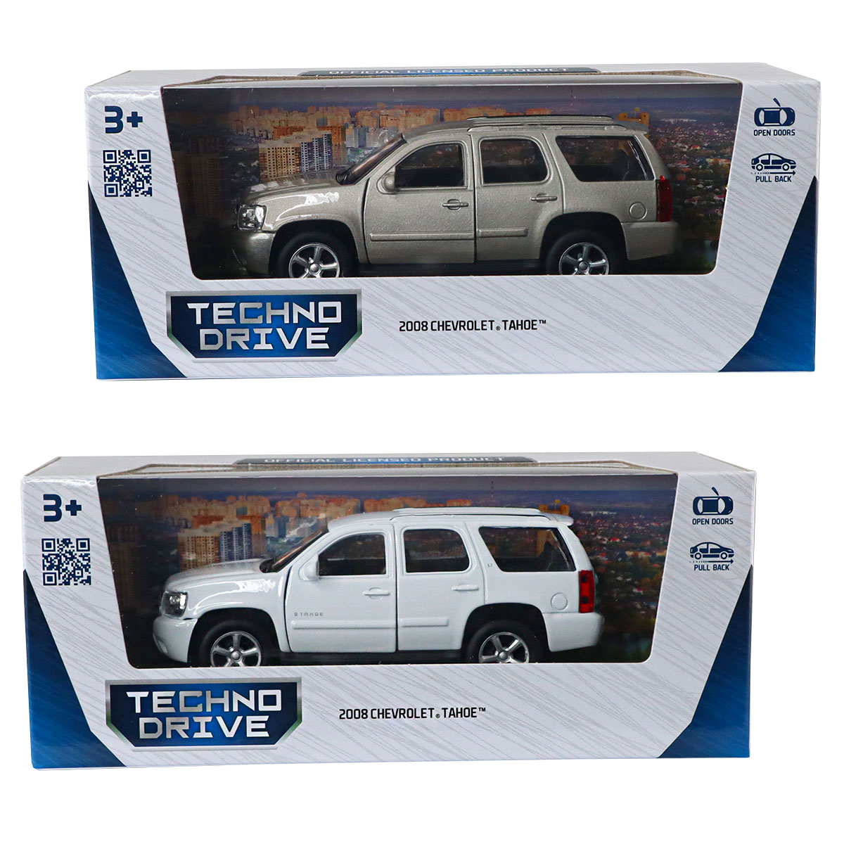 Автомодель Chevrolet Tahoe 2008 Techno Drive металева 1:43 — превʼю 5