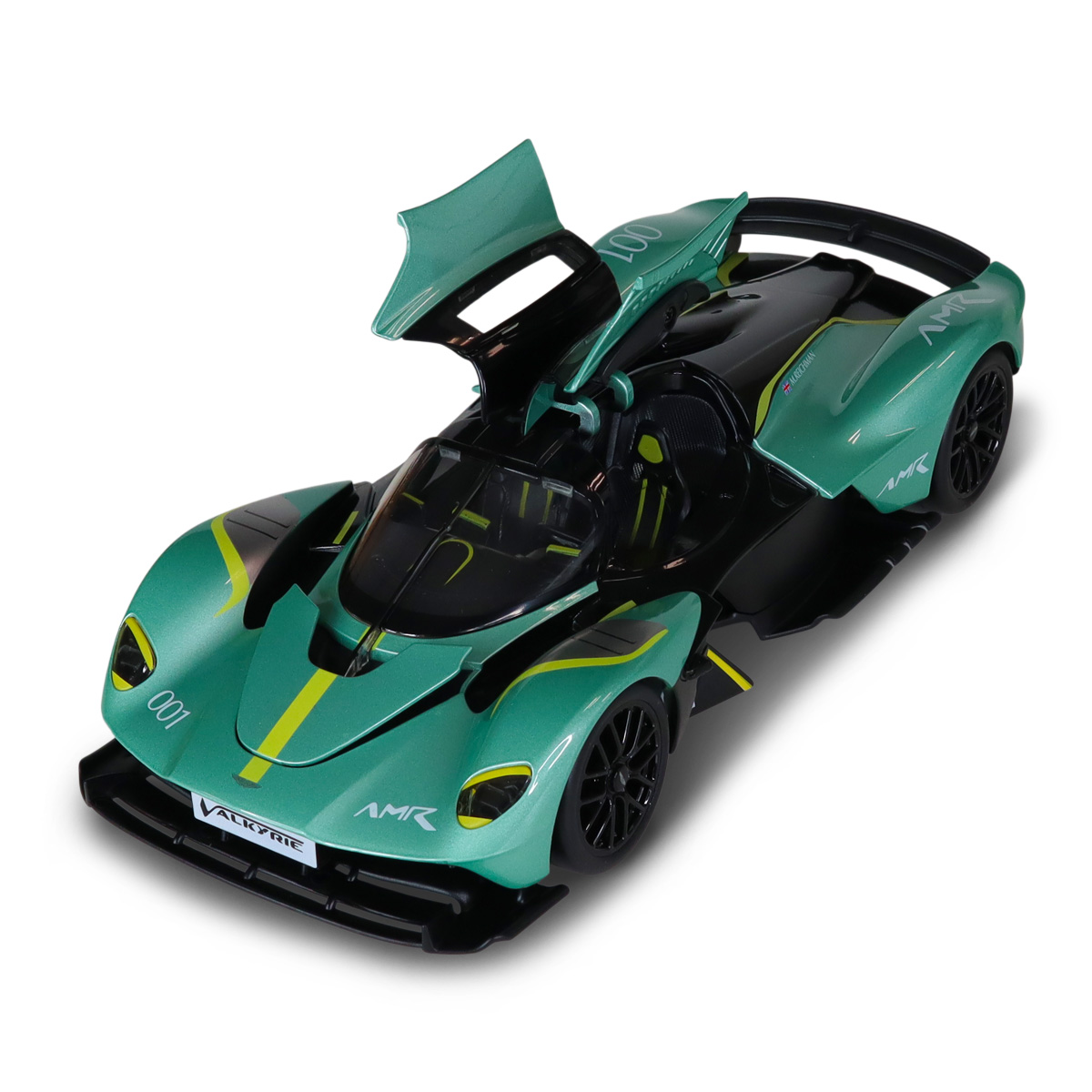 Автомодель Aston Martin Valkyrie Techno Drive 1:18 металева Зелена — превʼю 16