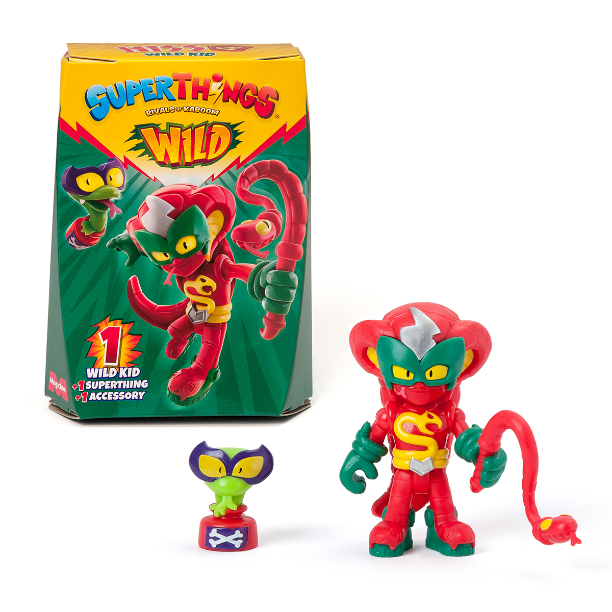 Ігровий набір Wild Kids Казум-кід з фігуркою та аксесуаром для дітей Різнокольоровий — превʼю 7