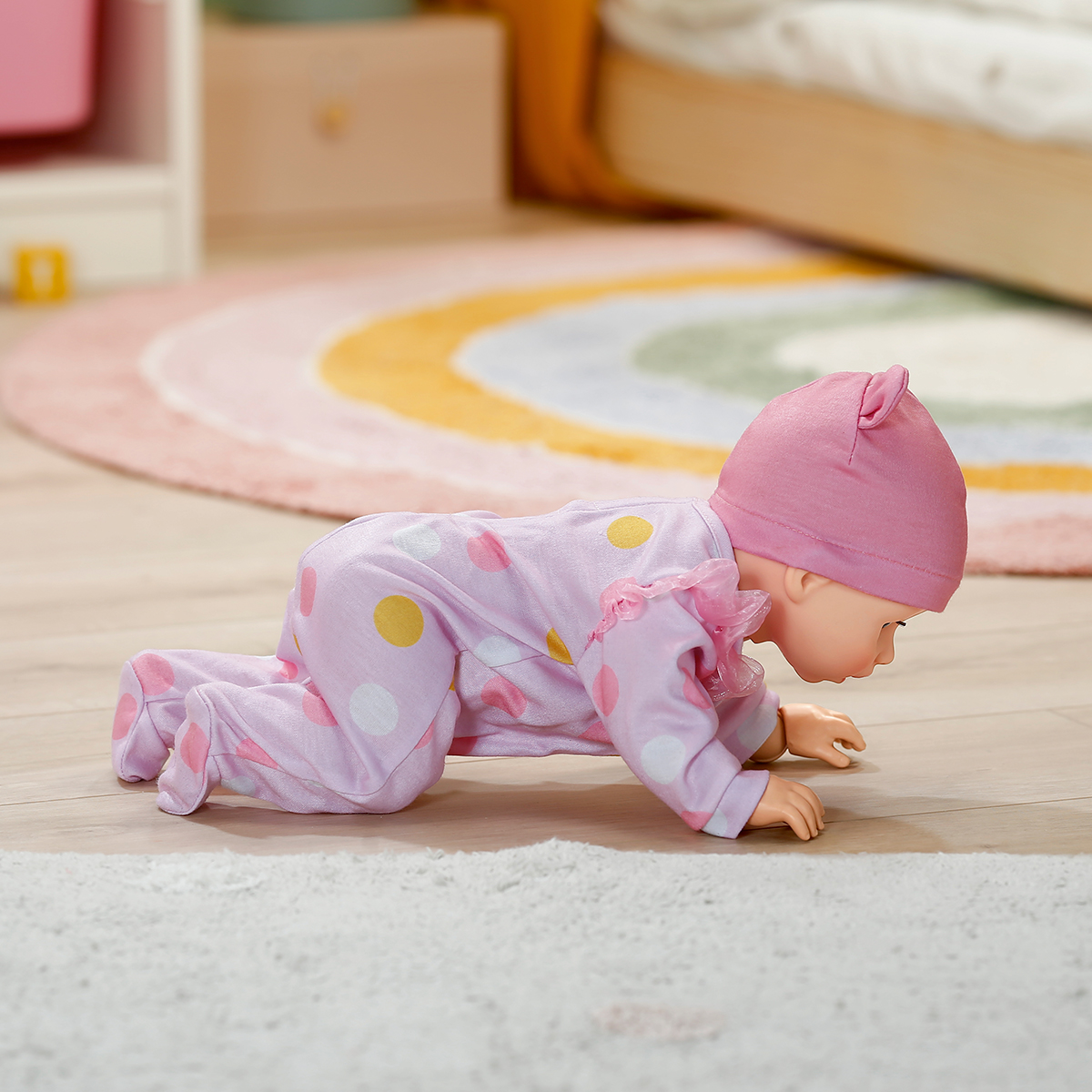 Інтерактивна лялька Baby Born Емілі Перші кроки 43 см — превʼю 4