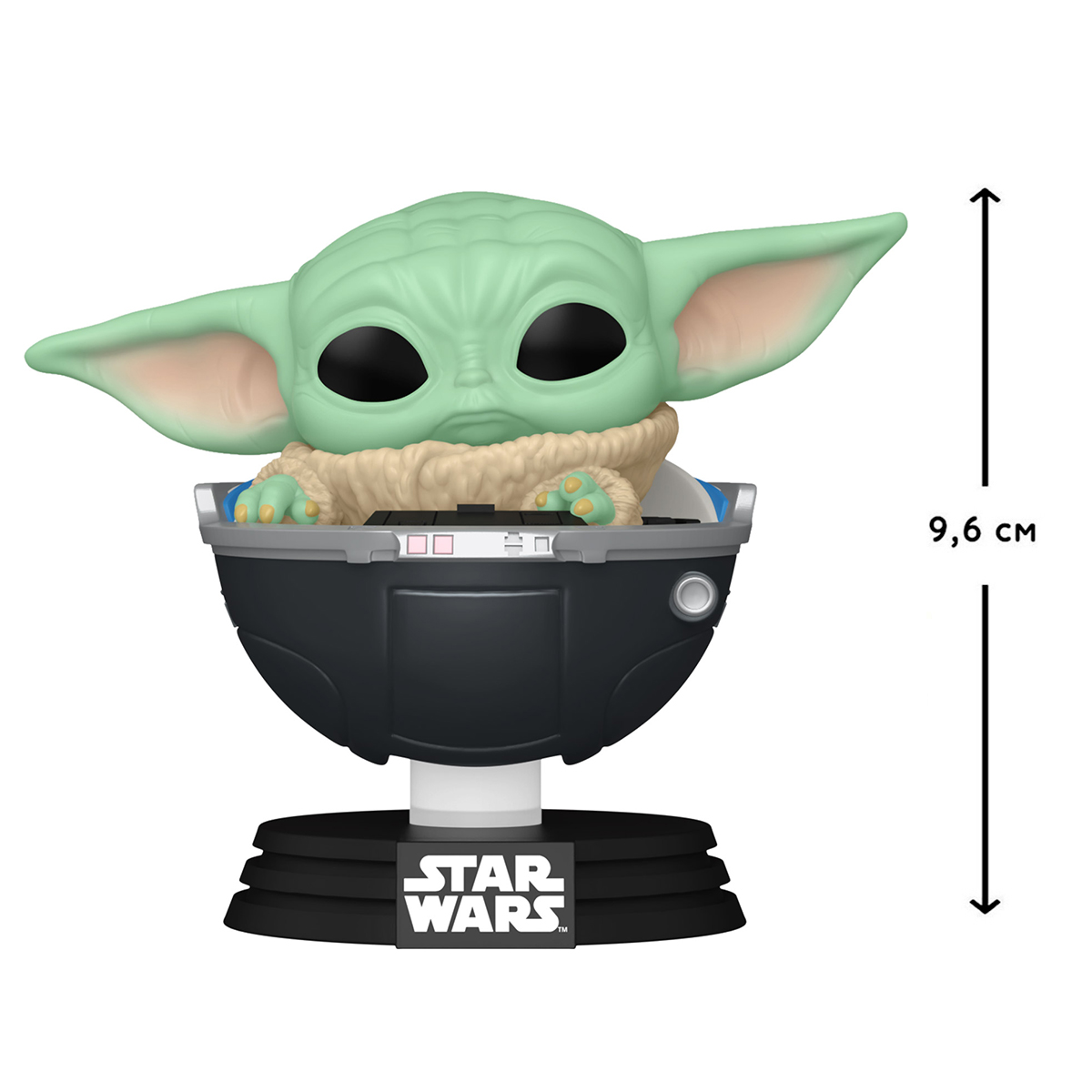 Колекційна ігрова фігурка The Mandalorian - Baby Grogu Funko Pop у візочку — превʼю 2