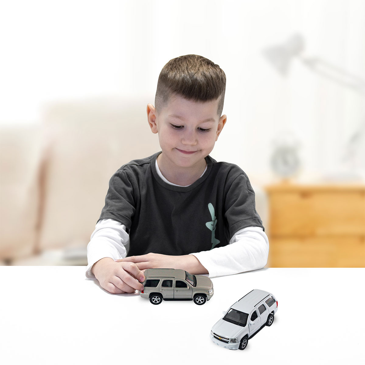 Автомодель Chevrolet Tahoe 2008 Techno Drive металева 1:43 — превʼю 3
