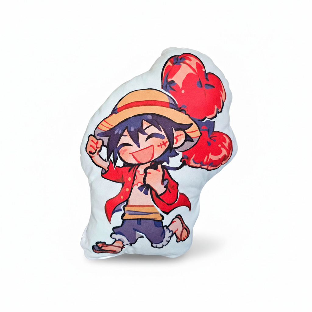 Подушка декоративна Ван Піс Монкі Д Луффі One Piece Monkey D Luffy 30x40 см 61912 — превʼю 1